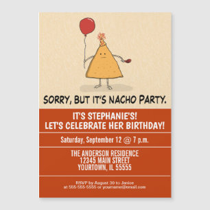 Engraçado é aniversário do partido do Nacho