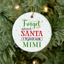 Engraçado Esqueça o Enfeites de natal da Vovó MIMI