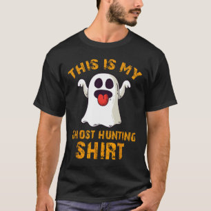 Engraçado Este É Meu Fantasma Caçando Camisa Hallo