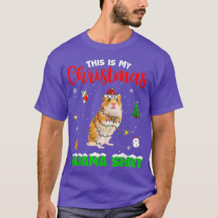 Engraçado Este É O Meu Hamster De Camisa De Pajama