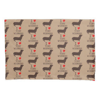 Engraçado Eu Amo Dachshund Wiener Minúsculo