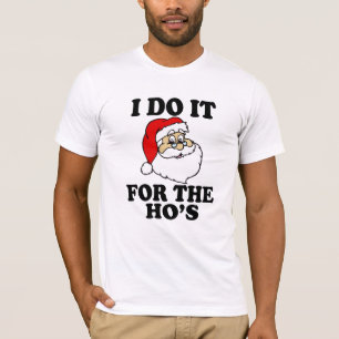 Engraçado eu faço-o para ho a camisa do Natal do