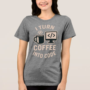 Engraçado Eu Transformo Café Em Código