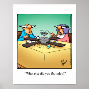 Engraçado Faça um reparo em casa Humor Poster