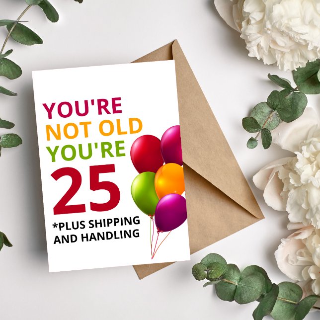 Engraçado Ficar Com Cartão De Aniversário Mais Ant (Criador carregado)