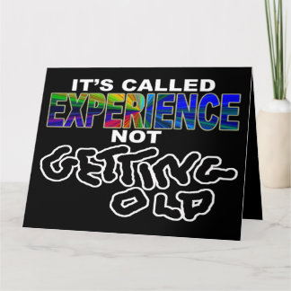 engraçado ficar com o velho cartão de aniversário