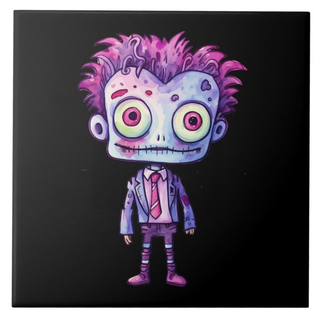 Engraçado Frankenstein Monster Halloween (Frente)