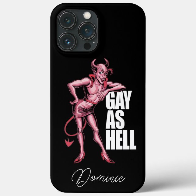 Engraçado Gay Do Inferno Demon (Verso)