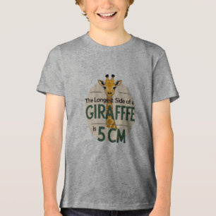 Engraçado Girafa Fato T-Shirt