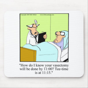 Engraçado Golf Humor Mousepad Gift