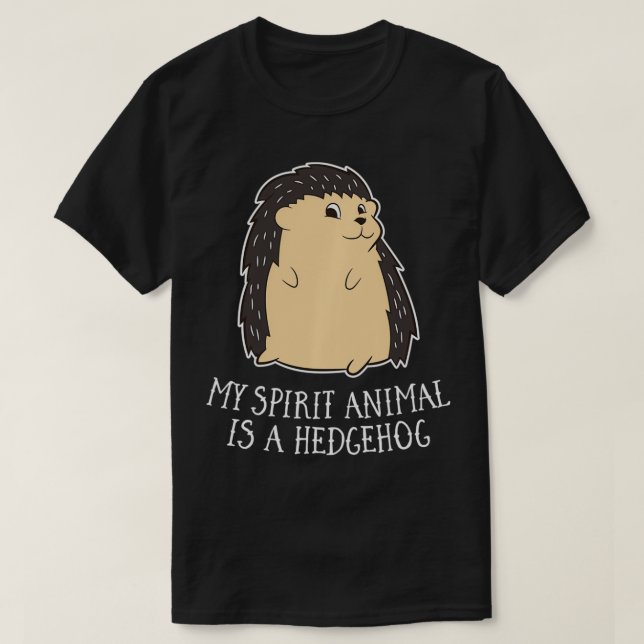 Engraçado Hedgehog Não É Um Pullover Hugger (Frente do Design)