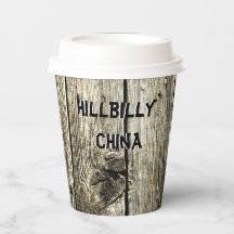 Engraçado Hillbilly China Faux Knotty Pine Rustic
