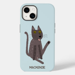 Engraçado Humor de Gato Personalizado