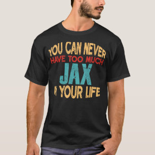 Engraçado Jax Personalizado Camisa Nome Item de Pi