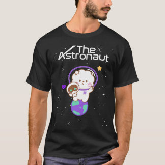 Engraçado Jin Wootteo, a camiseta do Astronauta K-