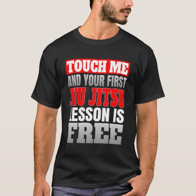 Engraçado Jui Jitsu Camisa Presente de Artes Marci (Frente)