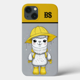 Engraçado Llama em Raízes de Chuva - Humor de Prai