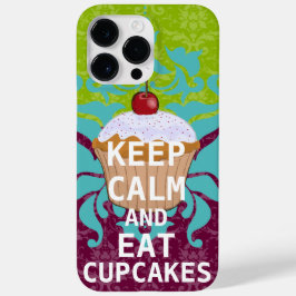 Engraçado Manter Cupcakes CALM & Comer qualquer co