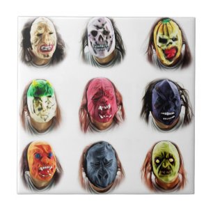Engraçado Máscaras Scary
