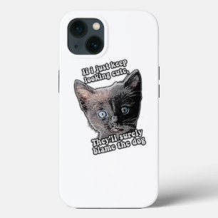 Engraçado meme de gato zangado para donos de gatos
