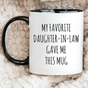 ENGRAÇADO MINHA NORA FAVORITA ME DEU ESTA CANECA