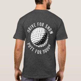Engraçado Movimento De Show Putt Para Camisa De Go