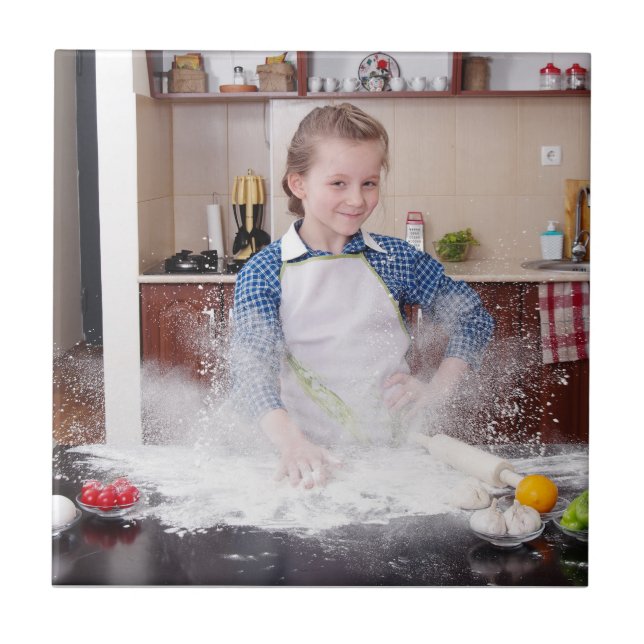 Engraçado na cozinha bagunçada (Frente)
