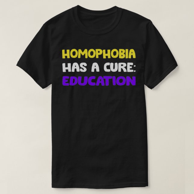 Engraçado não-binário e Pro Gay Pullover (Frente do Design)