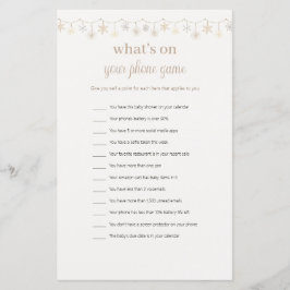 Engraçado O que há no seu jogo de Chá de fraldas t