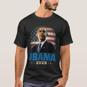Engraçado Obama 4 De Julho Camisa Para Adultos Mul