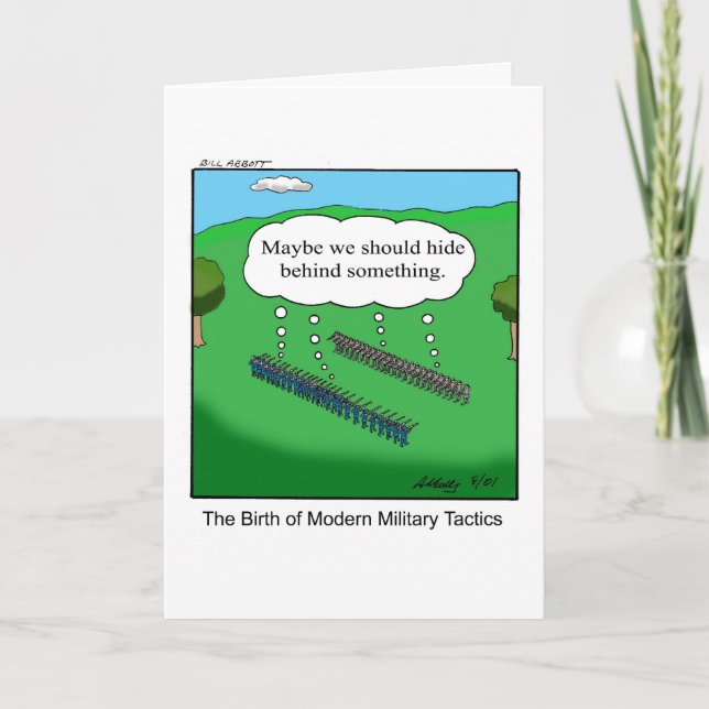 Engraçado Obrigado Cartão de Saudação (Frente)