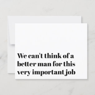 Engraçado Oficiente Proposta Casado Convite Nos