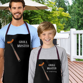 Engraçado Padre Kid Grill Mestre Em Formação