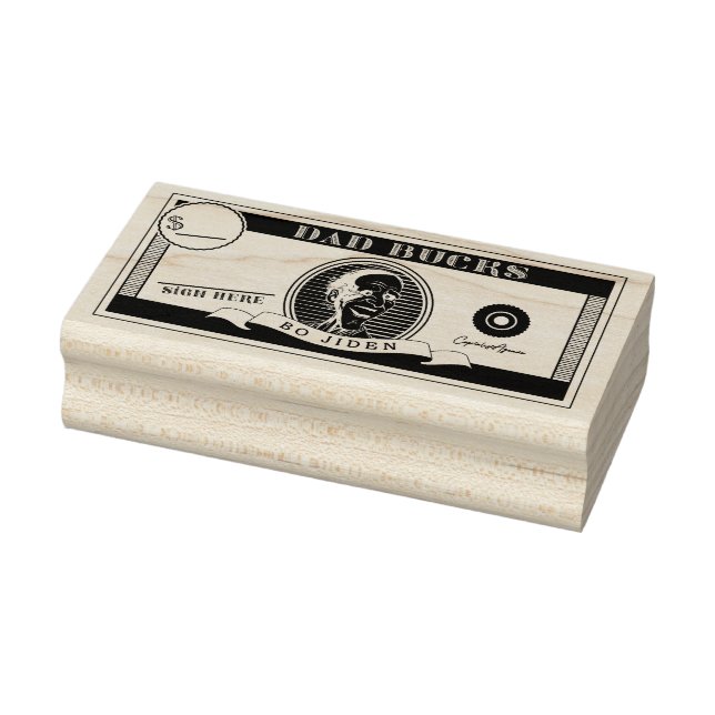 Engraçado "Pai Bucks" Dia de os pais de Carimbo (Carimbo)