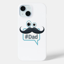 Engraçado #Pai Mustache Vê o iPhone 15 Caso