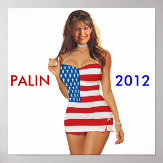 Engraçado Palin 2012 Poster (t shirts 2012)