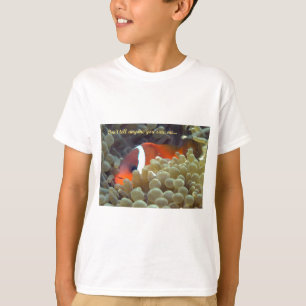 Engraçado Peixe cita camisa
