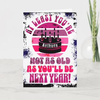 Engraçado, pelo menos você não está... Cartão Come