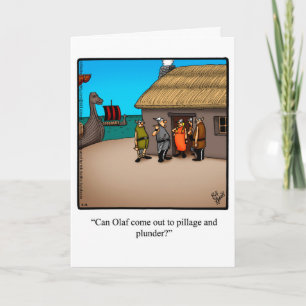 Engraçado Pensar Em Seu Cartão De Saudação Humor