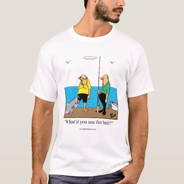 Engraçado Pescar Camiseta De Humor Para Ele (Frente)