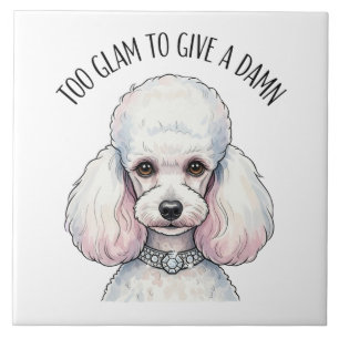 Engraçado Poodle também, citação de Glam