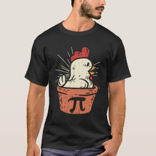 Engraçado Pote De Frango Pi De Camisa Longa De Cap