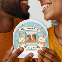 Engraçado presente de aniversário Ainda Neve Feliz