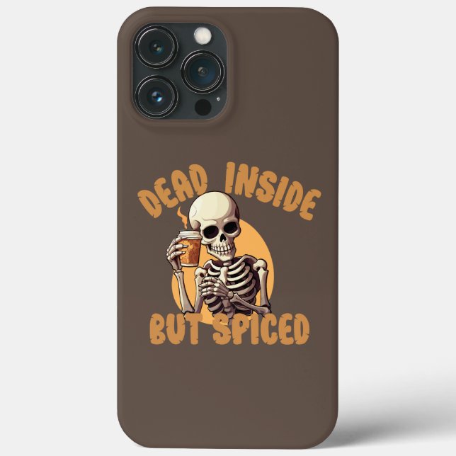 Engraçado Pumpkin Spice, Dentro Morto de  Mas Pica (Verso)