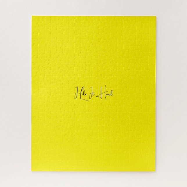 Engraçado Quote Quebra-cabeça de fundo sólido (Vertical)