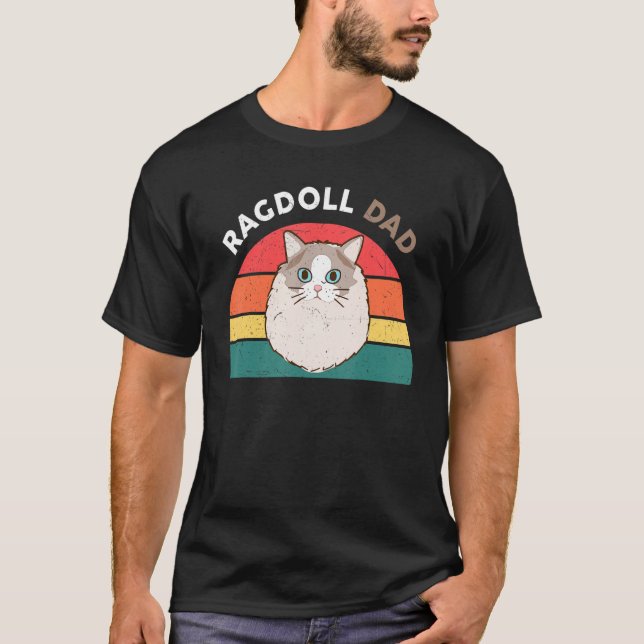 Engraçado Ragdoll Camisa de gato Ragdoll Proprietá (Frente)
