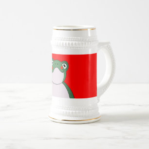 Engraçado Sapo alemão Cerveja Caneca de cerveja Mu