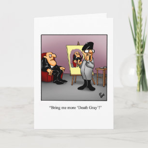 Engraçado Sobre O Cartão De Aniversário Humor Da C