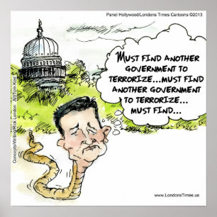 Engraçado Ted Cruz Cobra Poster