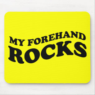 Engraçado Tênis Mousepad : Minhas Rochas de Pé